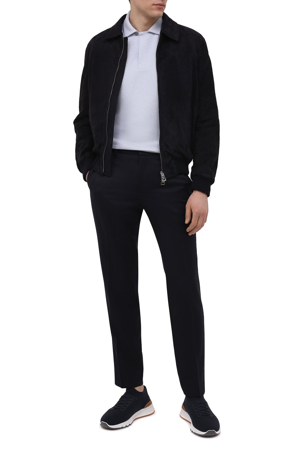 Шерстяные брюки BOSS, арт. 50469174, фото 2