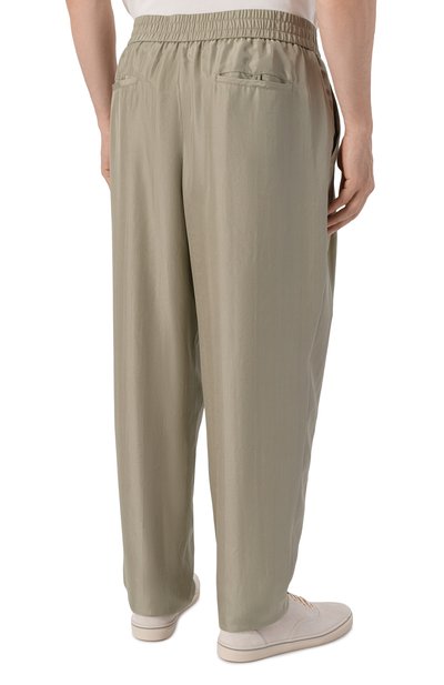 Шелковые брюки GIORGIO ARMANI, арт. GM004367/TE23076, фото 4