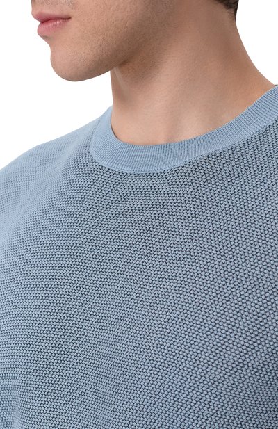 Джемпер из шелка и хлопка BOSS CAMEL, арт. 50560480, фото 5