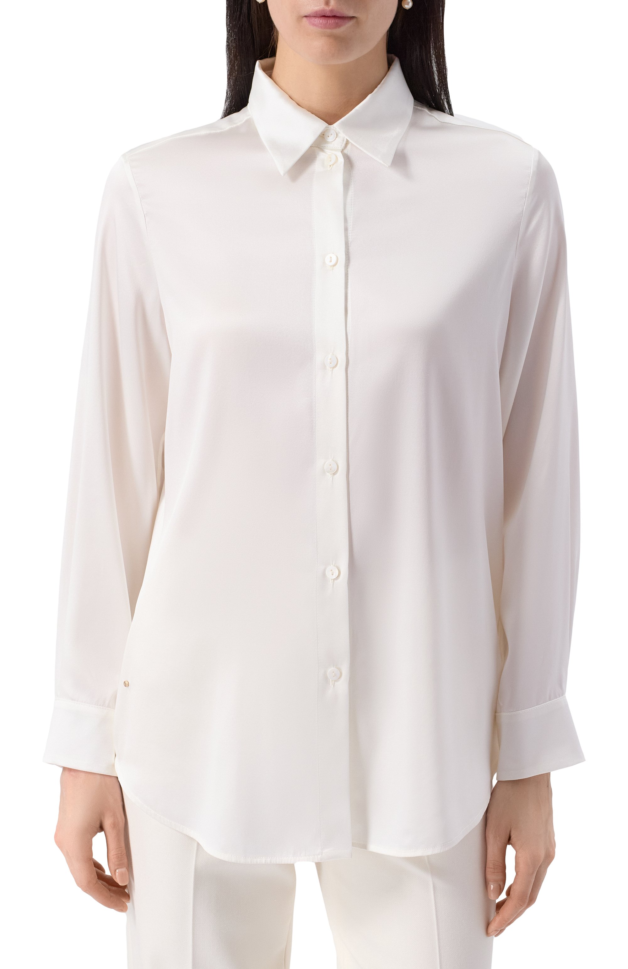 Атласная блузка FREEAGE, арт. WS25.BL010.6003.101, фото 3