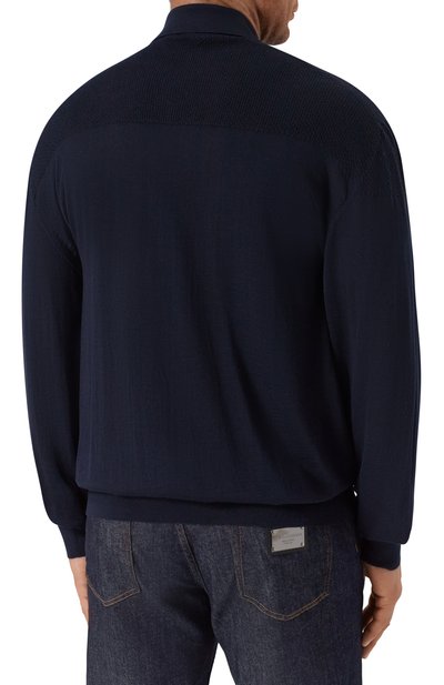 Поло из шерсти и кашемира CORTIGIANI, арт. 3AS107, фото 4