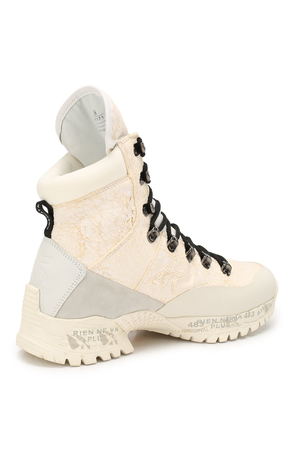 Кожаные ботинки mid-treck PREMIATA, арт. MIDTRECD/VAR0171D, фото 4