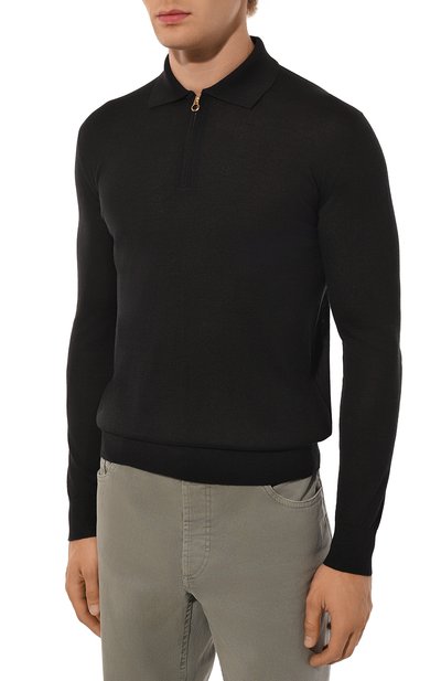 Поло из кашемира и шелка STEFANO RICCI, арт. KE03500P30/E24345, фото 3