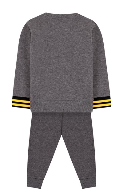 Хлопковый комплект из брюк и свитшота MONCLER ENFANT, арт. D2-951-88108-05-80996, фото 2