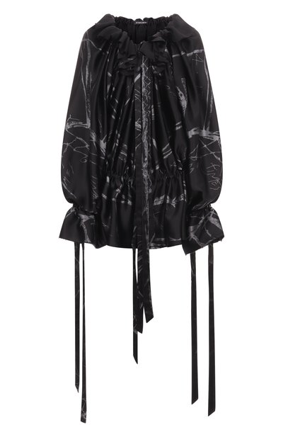 Женское атласное платье ANN DEMEULEMEESTER, арт. B0013619/FA699
