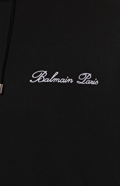 Хлопковое худи BALMAIN, арт. DH1JT047/BC78, фото 5