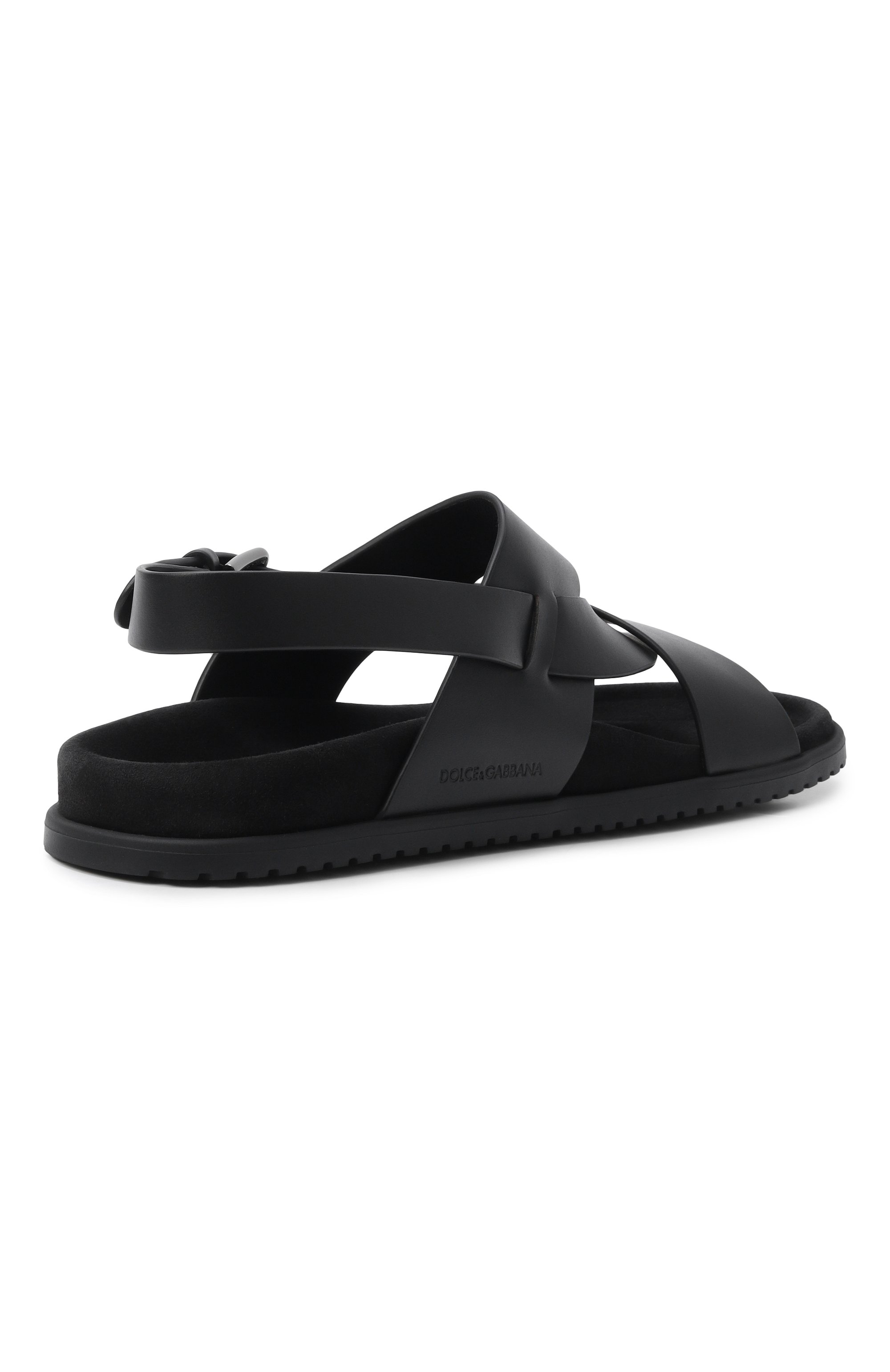 Кожаные сандалии dg casual DOLCE & GABBANA, арт. A80568/A0118, фото 4