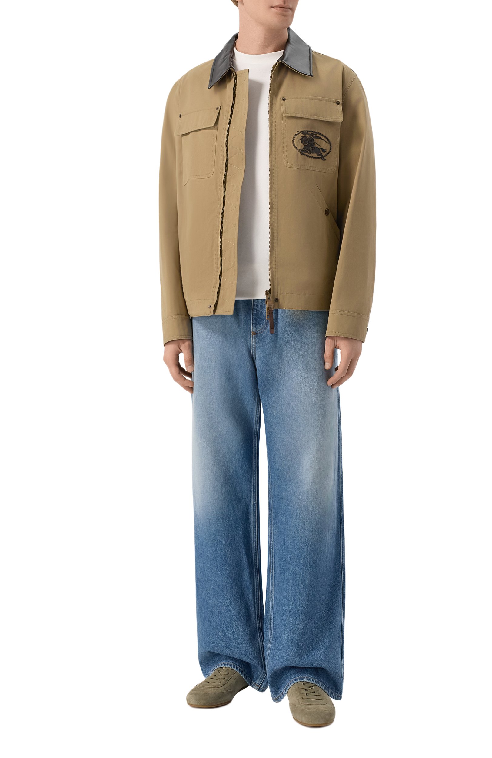 Хлопковая куртка BURBERRY, арт. 8122545, фото 2