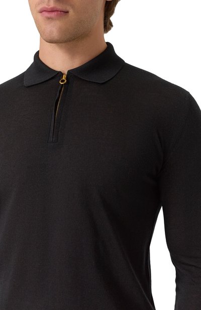 Поло из кашемира и шелка STEFANO RICCI, арт. KE03500P30/E25345, фото 5