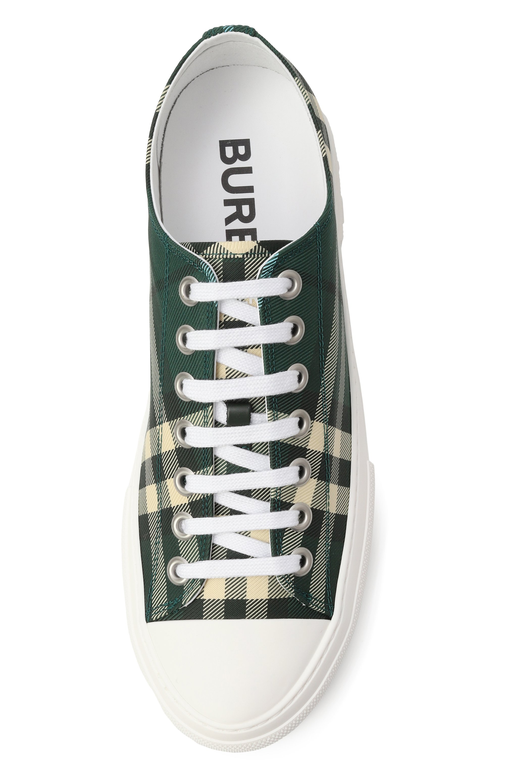 Текстильные кеды BURBERRY, арт. 8110534, фото 6