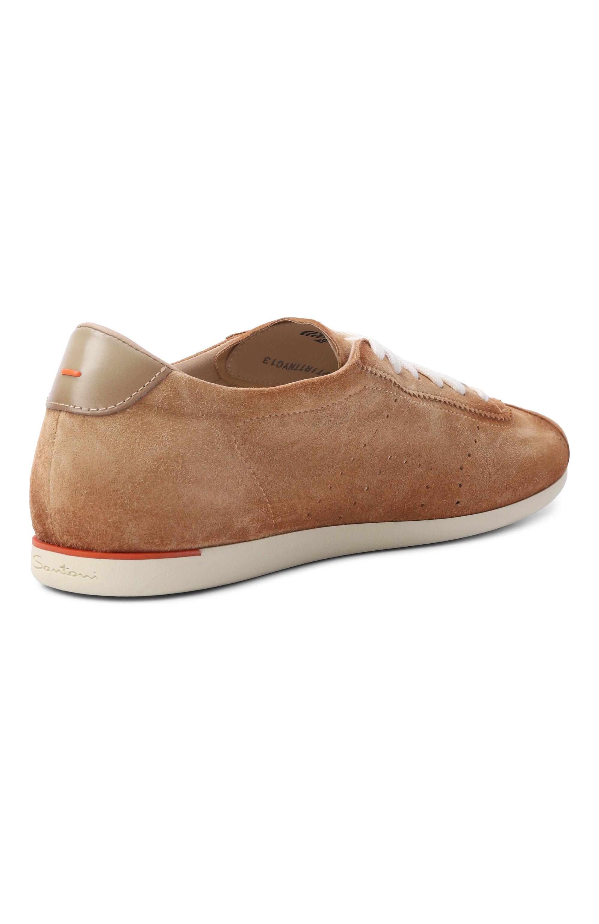 Замшевые кеды SANTONI, арт. WBYG61449TIRTTNY, фото 5