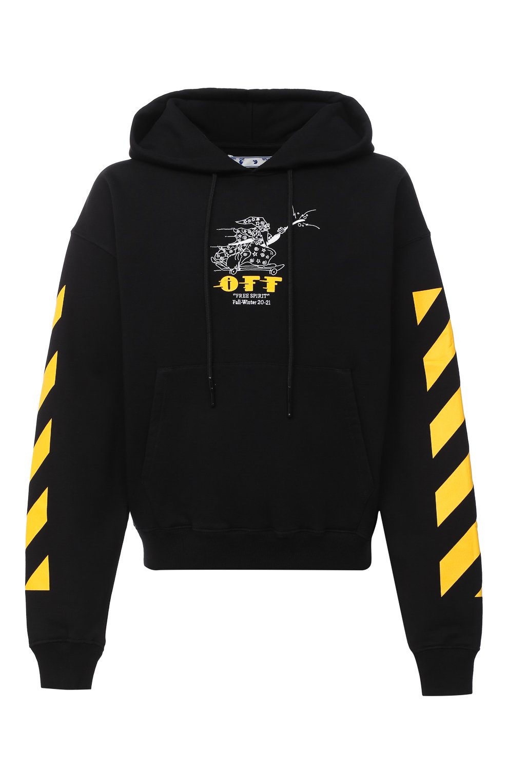 Хлопковое худи OFF-WHITE, арт. 0MBB037F20FLE0091018, фото 1