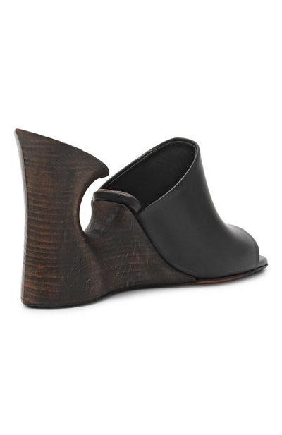 Кожаные мюли la sculpture ALAIA, арт. AA3M033CK133, фото 5