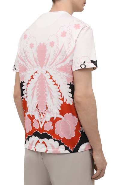 Хлопковая футболка VALENTINO, арт. VV3MG09P7B6, фото 4