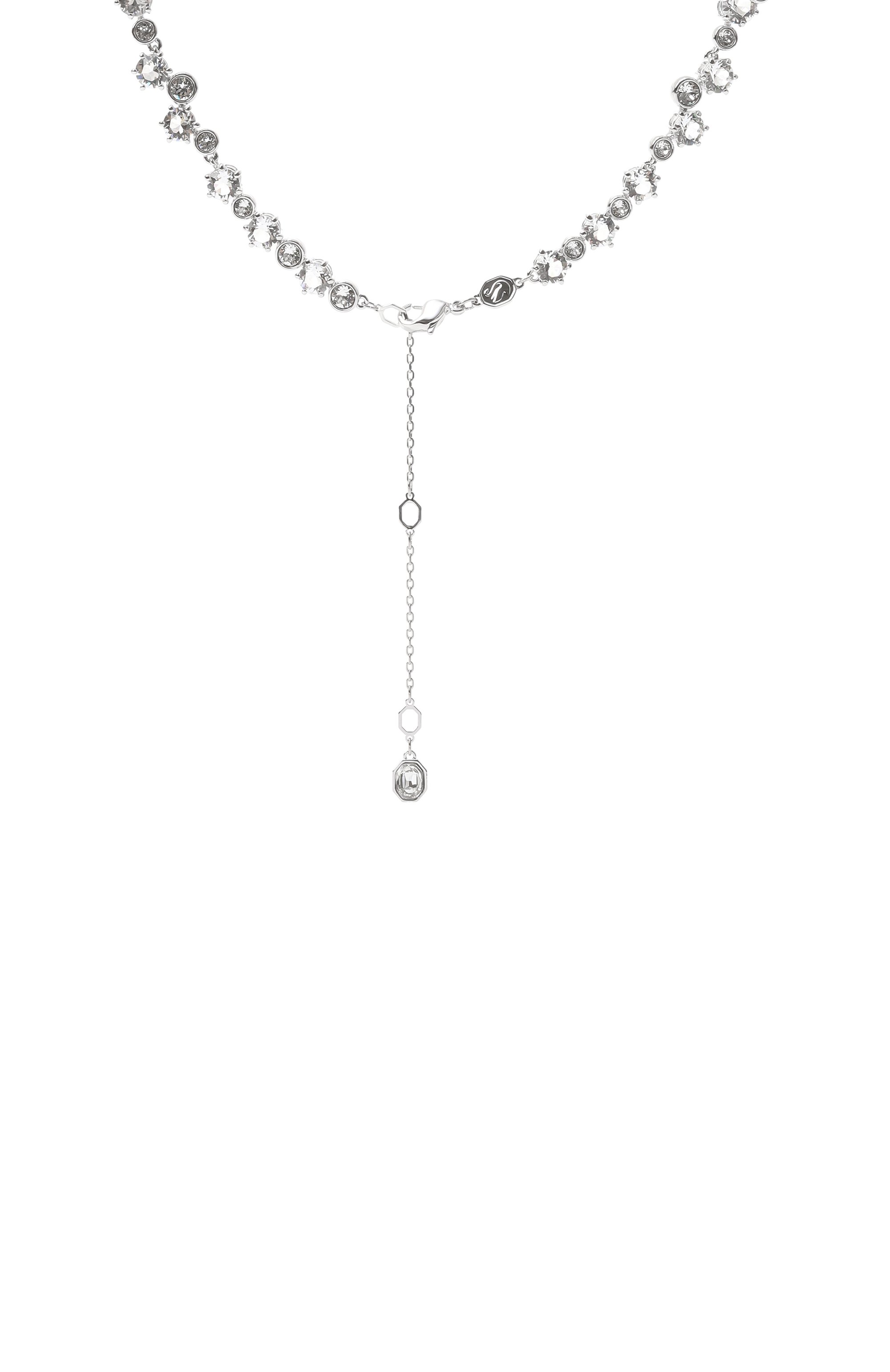 Колье constella SWAROVSKI серебряного цвета по цене 66200 руб., арт. 5732249, фото 4 Колье constella SWAROVSKI, арт. 5732249, фото 4