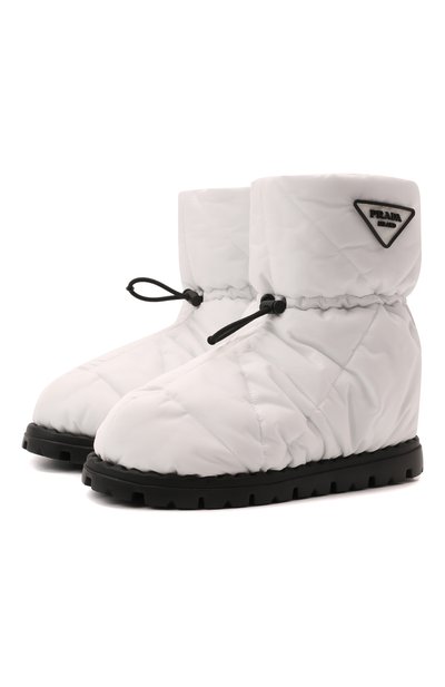Женские текстильные полусапоги PRADA, арт. 1U686M-3LGO-F0009-020