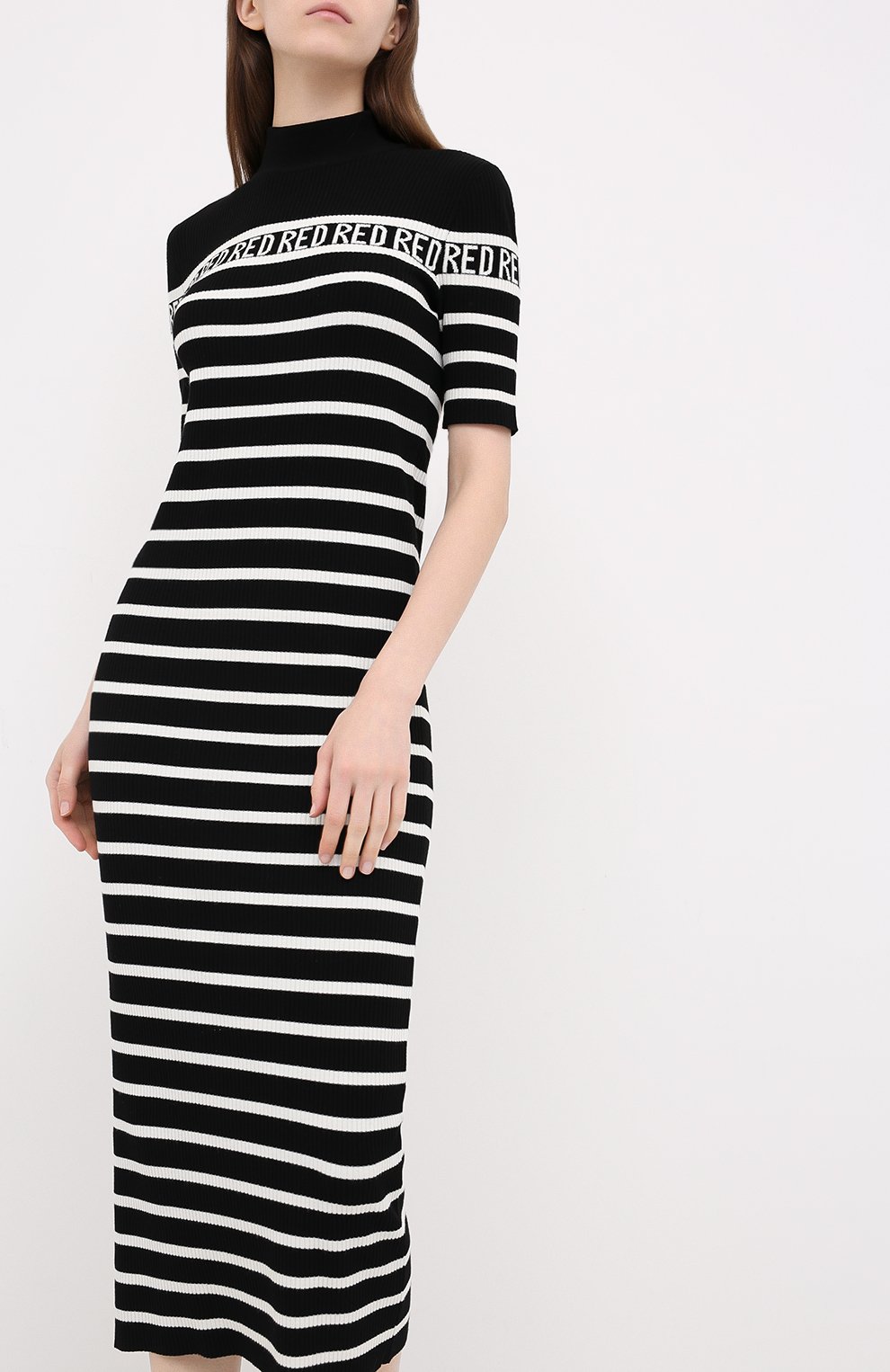Платье из вискозы REDVALENTINO, арт. UR3KD00Q/58H, фото 3