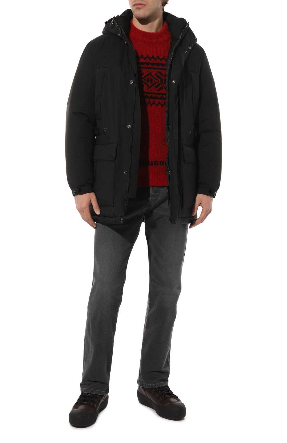 Шерстяной свитер HUGO, арт. 50481848, фото 2