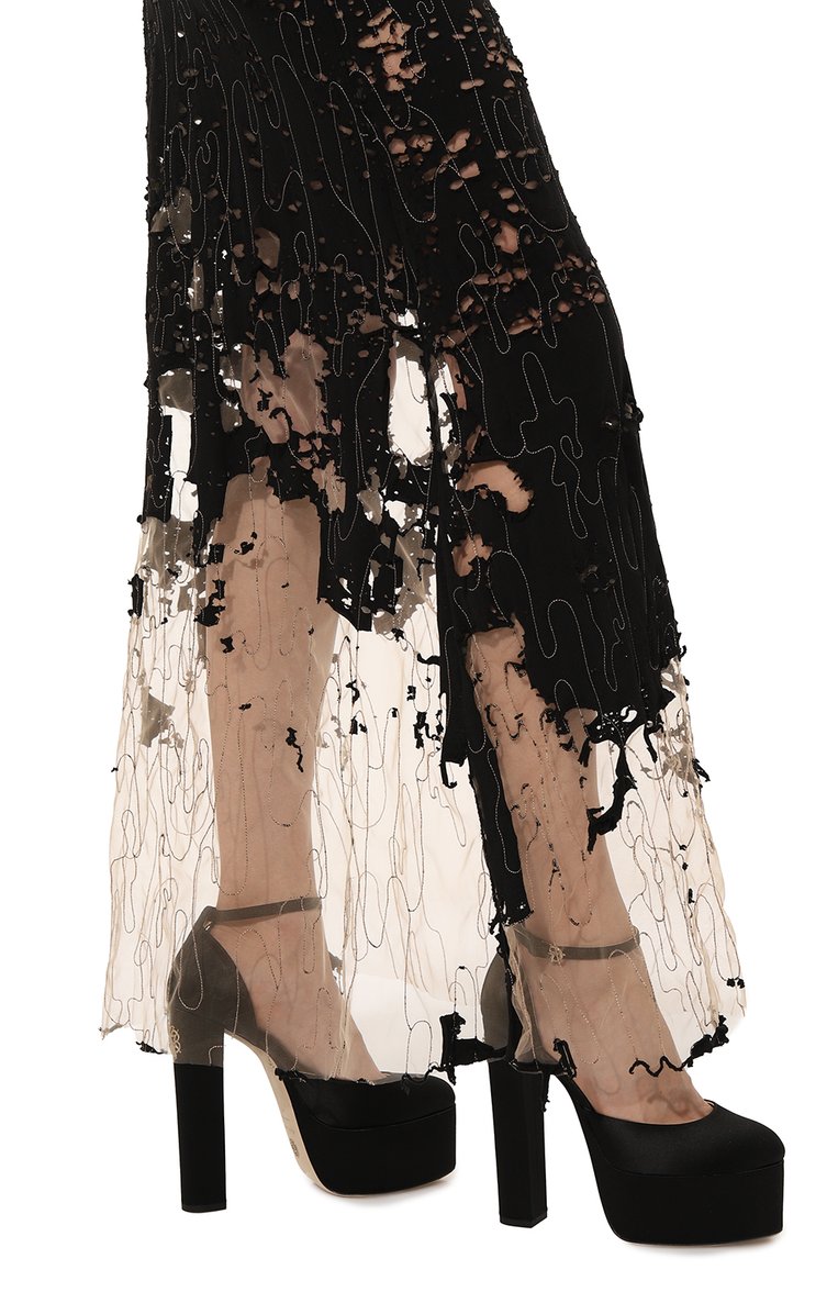 Текстильные туфли ELIE SAAB, арт. DE001, фото 1