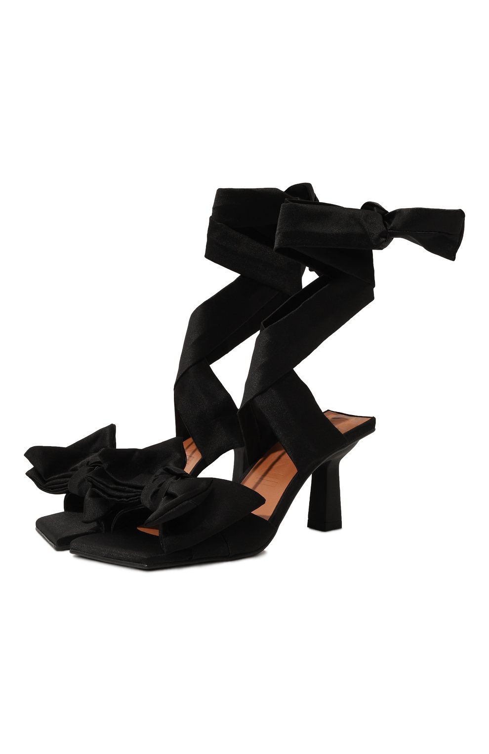 Текстильные босоножки GANNI, арт. S1840, фото 1