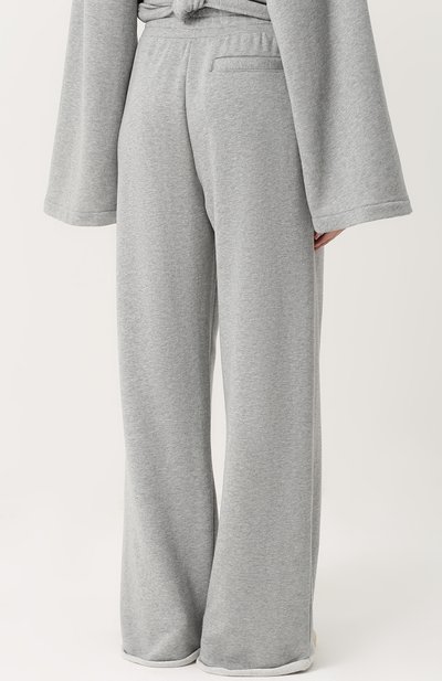 Расклешенный хлопковые брюки ALEXANDERWANG.T, арт. 4C274003A4, фото 4