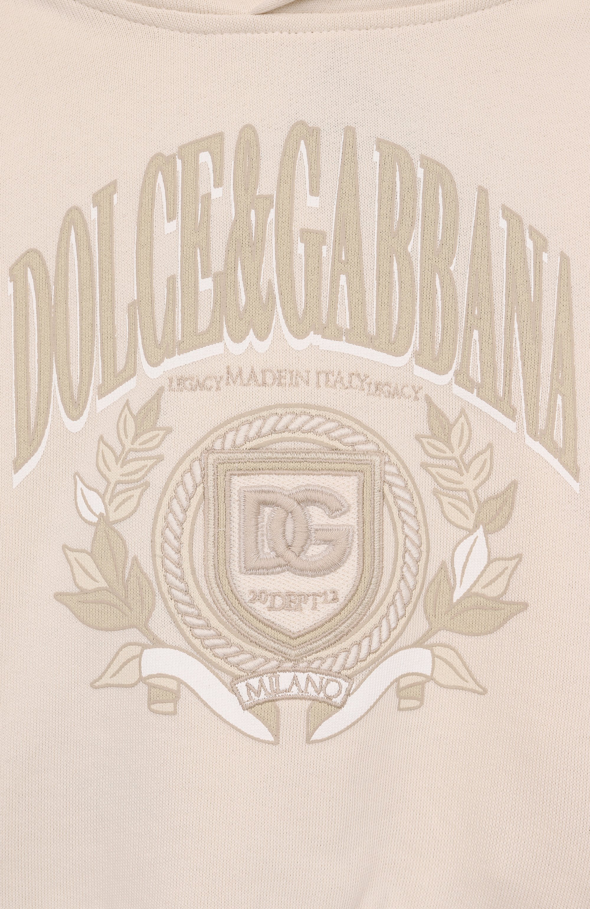 Хлопковое худи DOLCE & GABBANA, арт. L4JWLV/G705B/2-6, фото 3