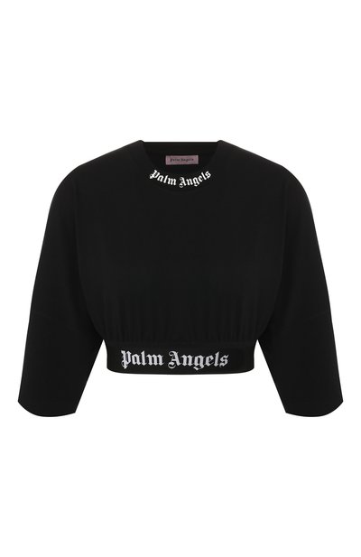 Женский хлопко вый топ PALM ANGELS, арт. PWAA002E194130021001