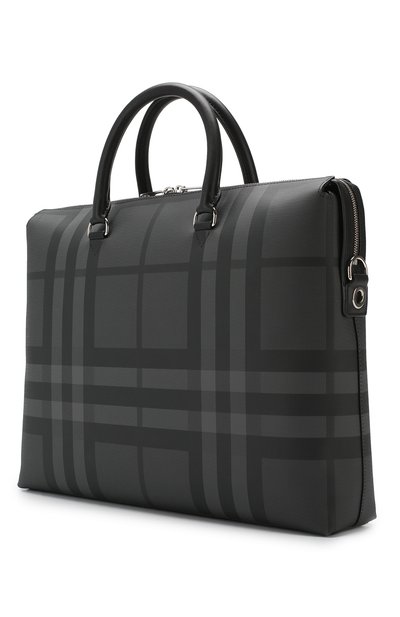 Сумка для ноутбука BURBERRY темно-серого цвета по цене 176500 руб., арт. 8005151, фото 3 Сумка для ноутбука BURBERRY, арт. 8005151, фото 3