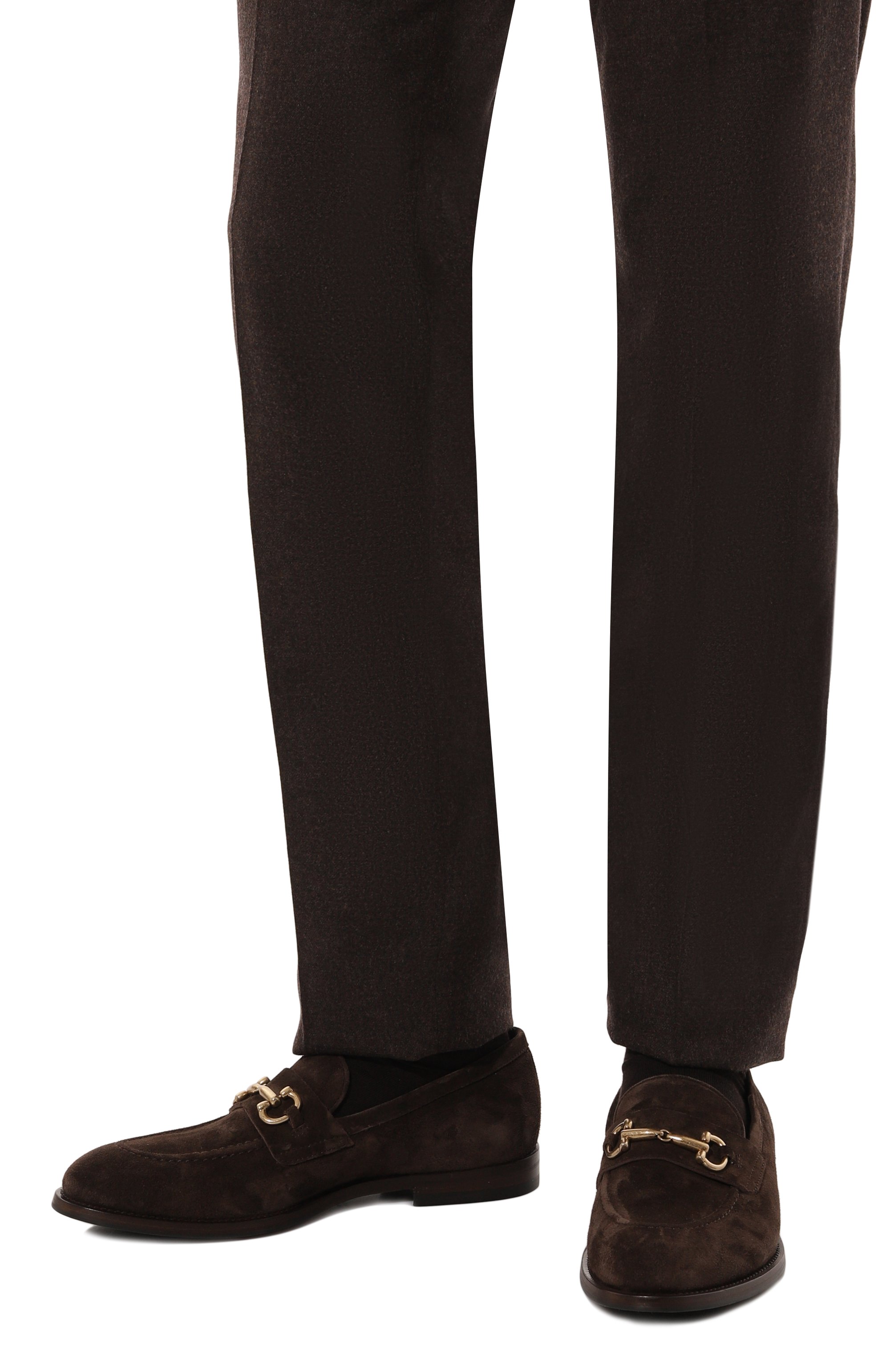 Замшевые лоферы BRUNELLO CUCINELLI, арт. MZUPEAU714, фото 3