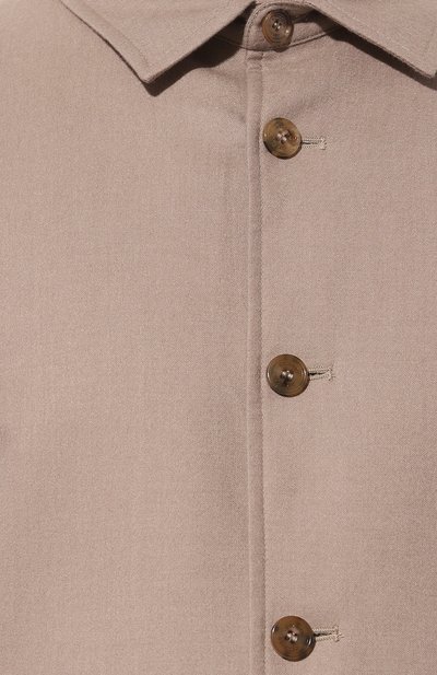 Кашемировая куртка-рубашка COLOMBO, арт. GI00428/SI, фото 5