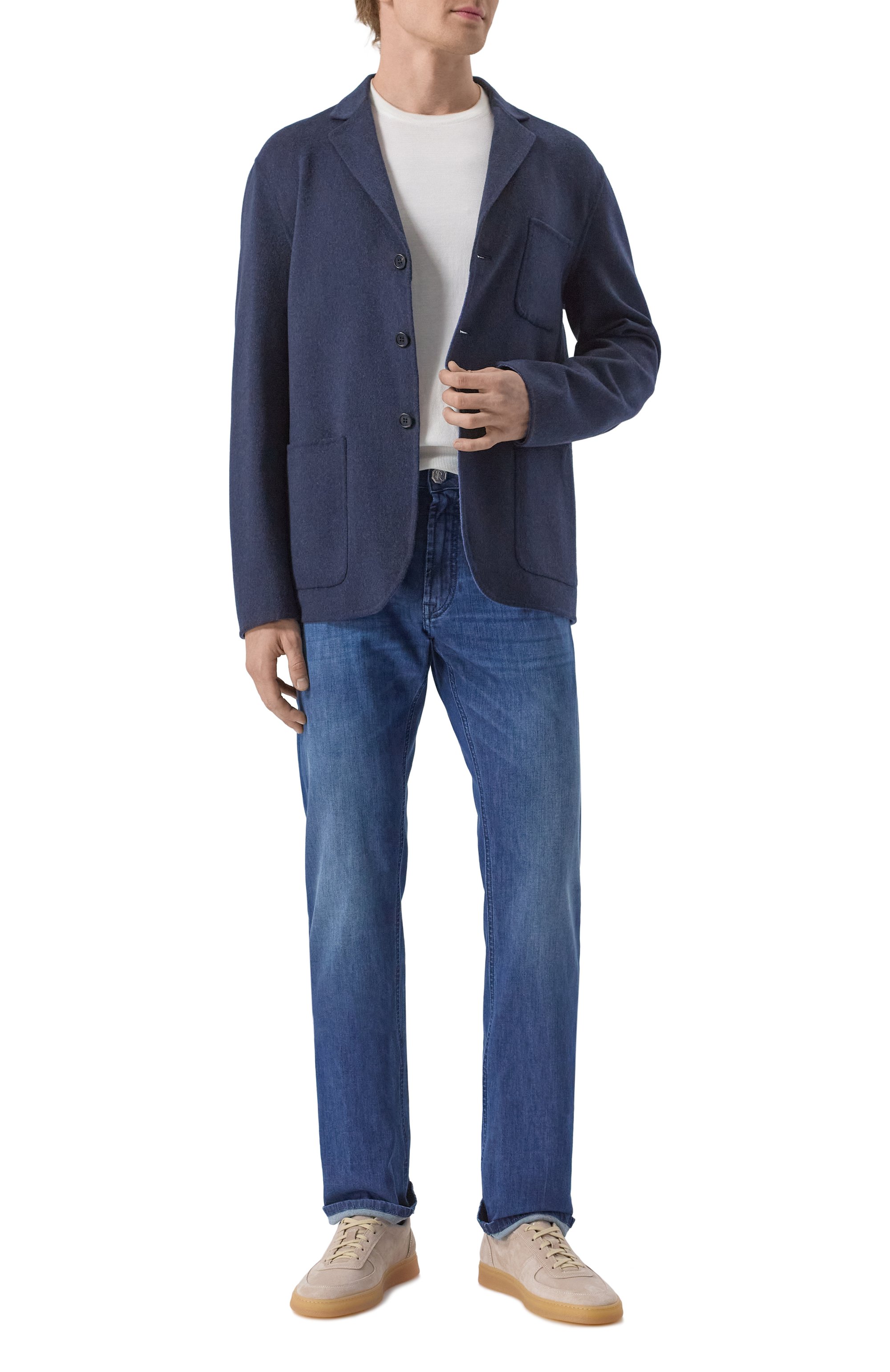 Джемпер из шелка и хлопка GRAN SASSO, арт. 43167/16290, фото 2