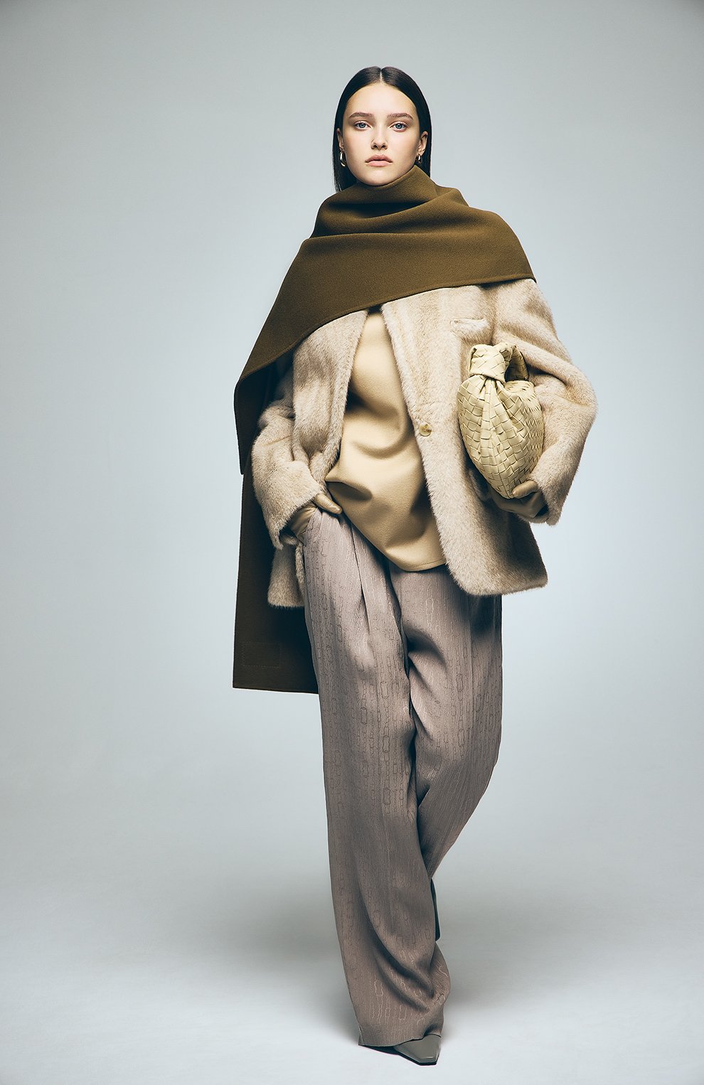 Шуба из экомеха FORTE DEI MARMI COUTURE, арт. 24WF3563, фото 6