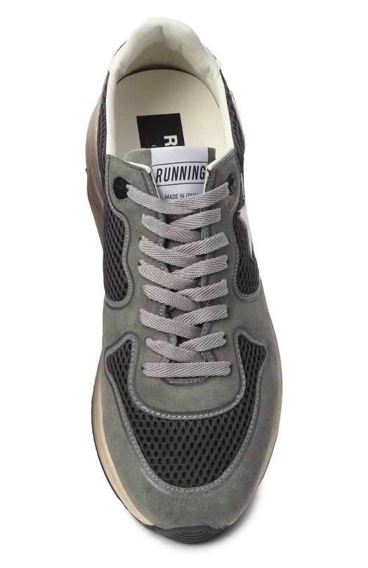 Комбинированные кроссовки Running Sole Golden Goose Deluxe Brand GMF00126.F007576 Разноцветный  GMF00126.F007576 Фото 6