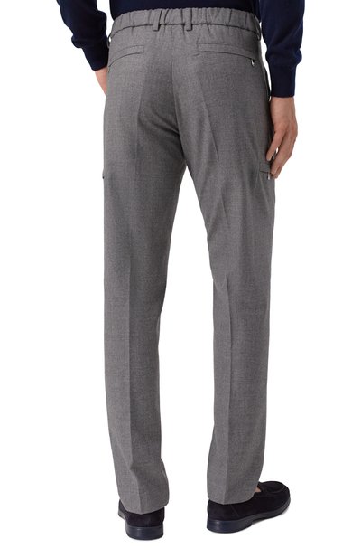 Шерстяные брюки MARCO PESCAROLO, арт. METIS/5215, фото 4