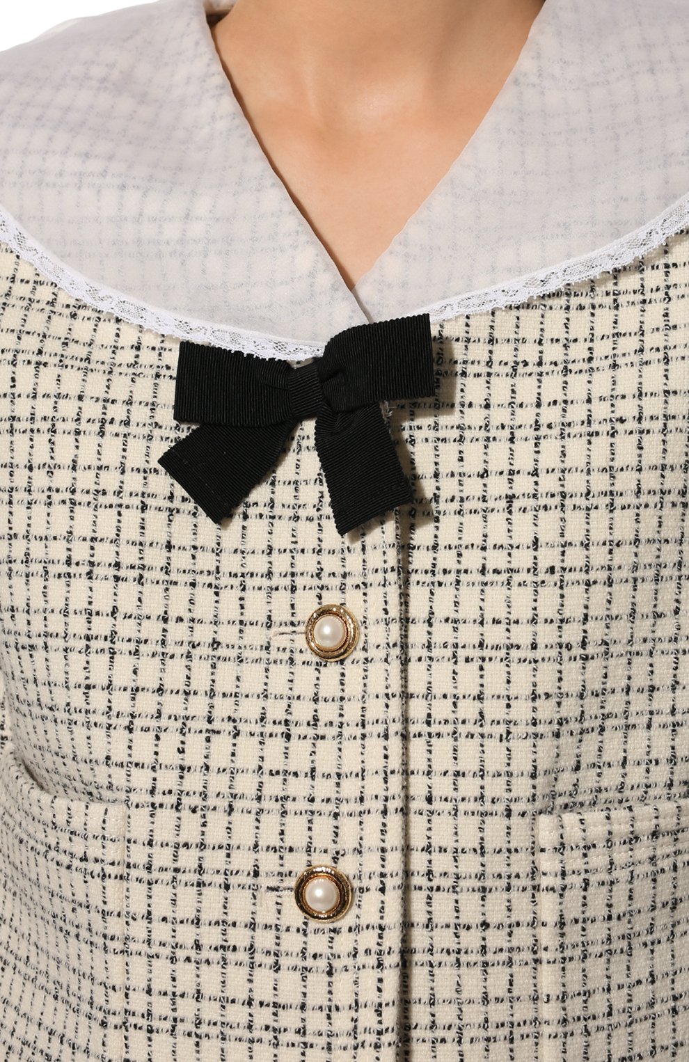 Жакет из шерсти и хлопка MIU MIU, арт. MH1700-6J1-F0304, фото 5