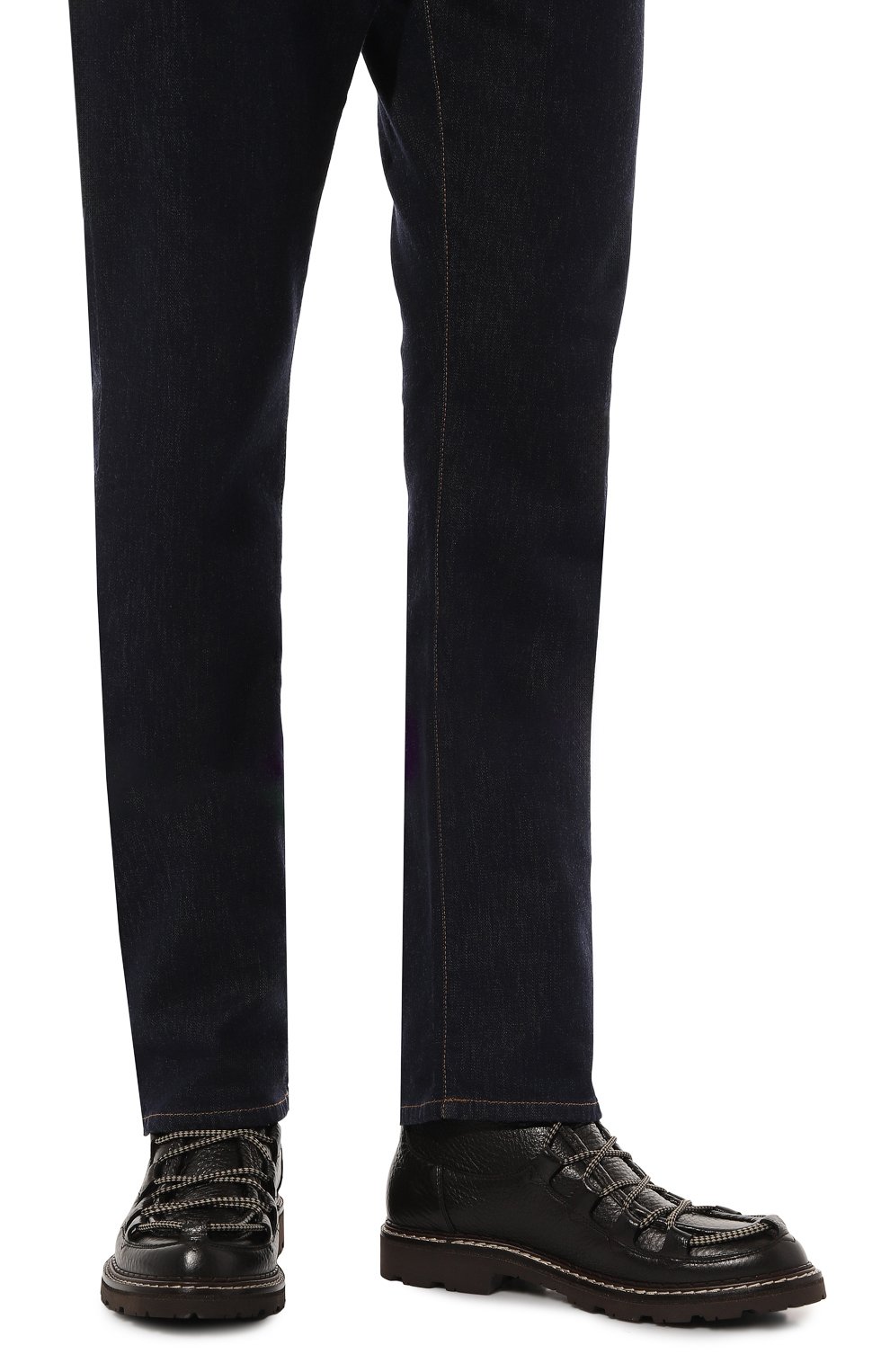 Кожаные ботинки DOUCAL'S, арт. DU3372BELVPF752T, фото 3