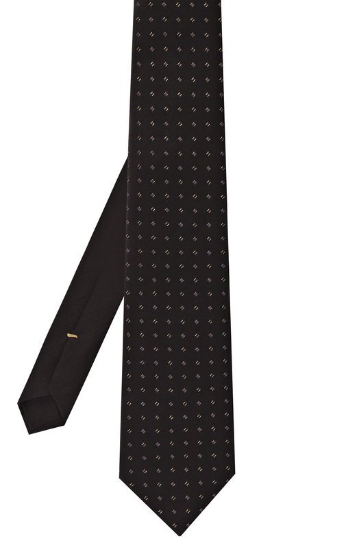 Шелковый галстук Canali 96/HJ04388 Чёрный  96/HJ04388 Фото 3
