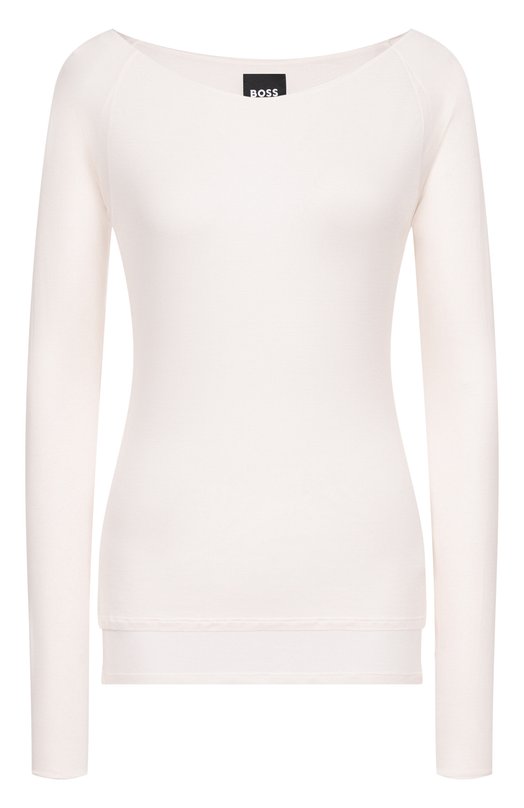 Лонгслив BOSS 50553548 Кремовый 50553548