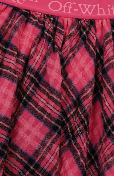 Юбка из хлопка и шерсти OFF-WHITE, арт. 0GCC019F23FAB001, фото 3