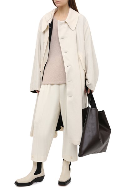 Лонгслив ATM ANTHONY THOMAS MELILLO бежевого цвета по цене 23150 руб., арт. AW1369-EAL, фото 2 Лонгслив ATM ANTHONY THOMAS MELILLO, арт. AW1369-EAL, фото 2