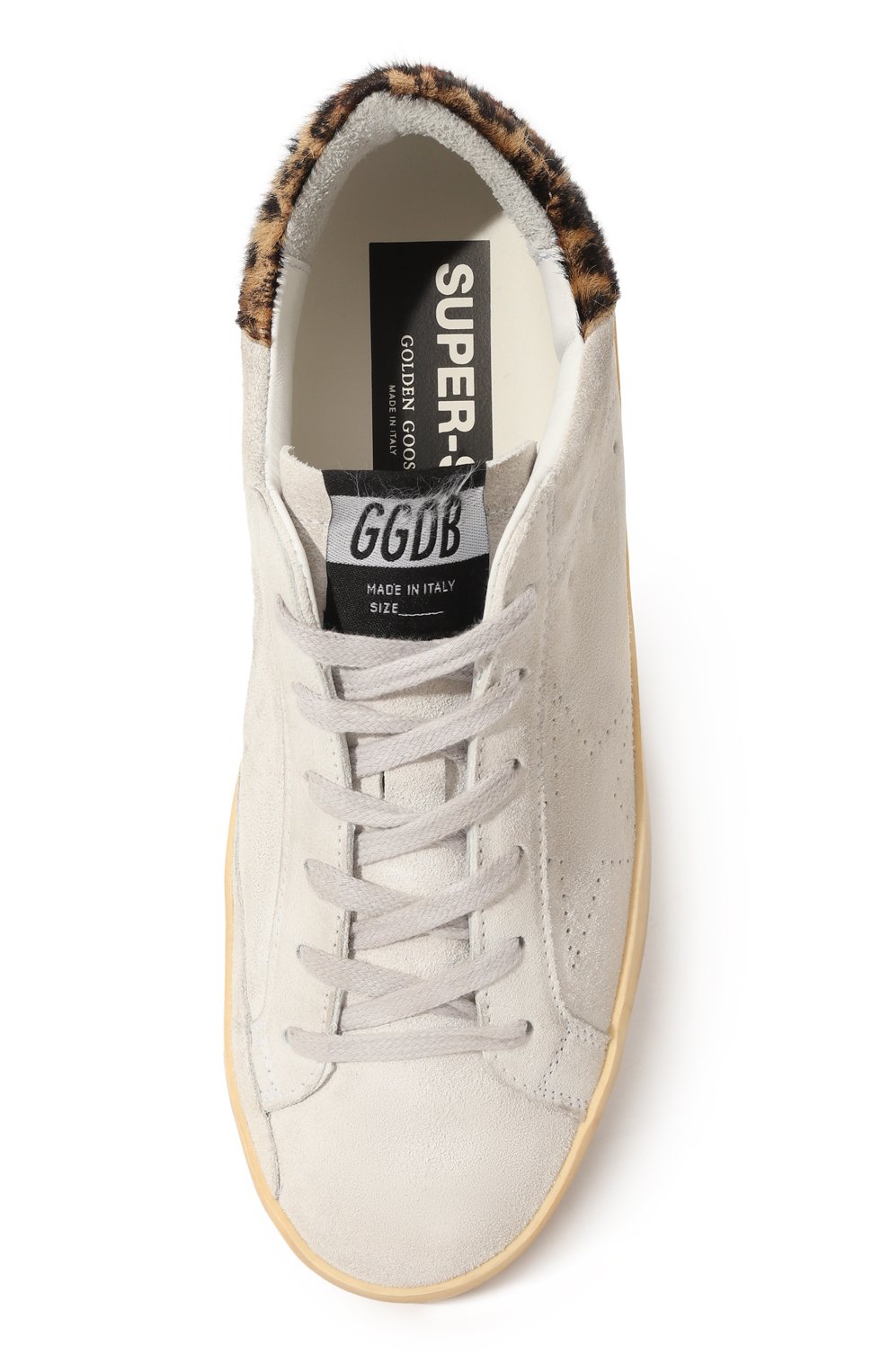 Замшев ые кеды super-star GOLDEN GOOSE DELUXE BRAND, арт. GWF00105.F003267, фото 6