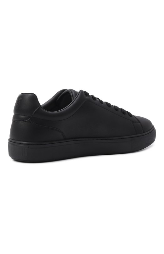 Кожаные кеды Trussardi N029S001055N Чёрный  N029S001055N Фото 4
