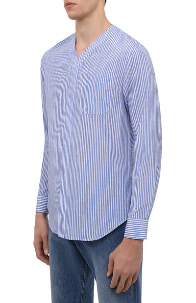 Рубашка из шелка и хлопка GIORGIO ARMANI, арт. 2SGCCZ89/TZA53, фото 3