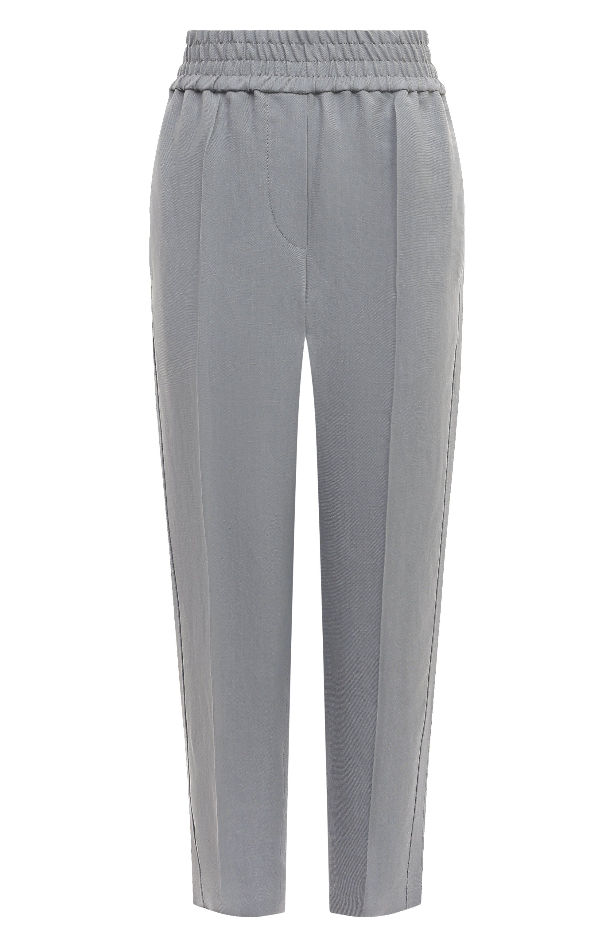 Брюки из вискозы и льна BRUNELLO CUCINELLI, арт. MH126B1071, фото 1