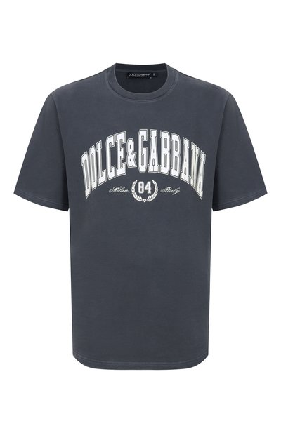Мужская хлопковая футболка DOLCE & GABBANA, арт. G8TA2T/G7PK7