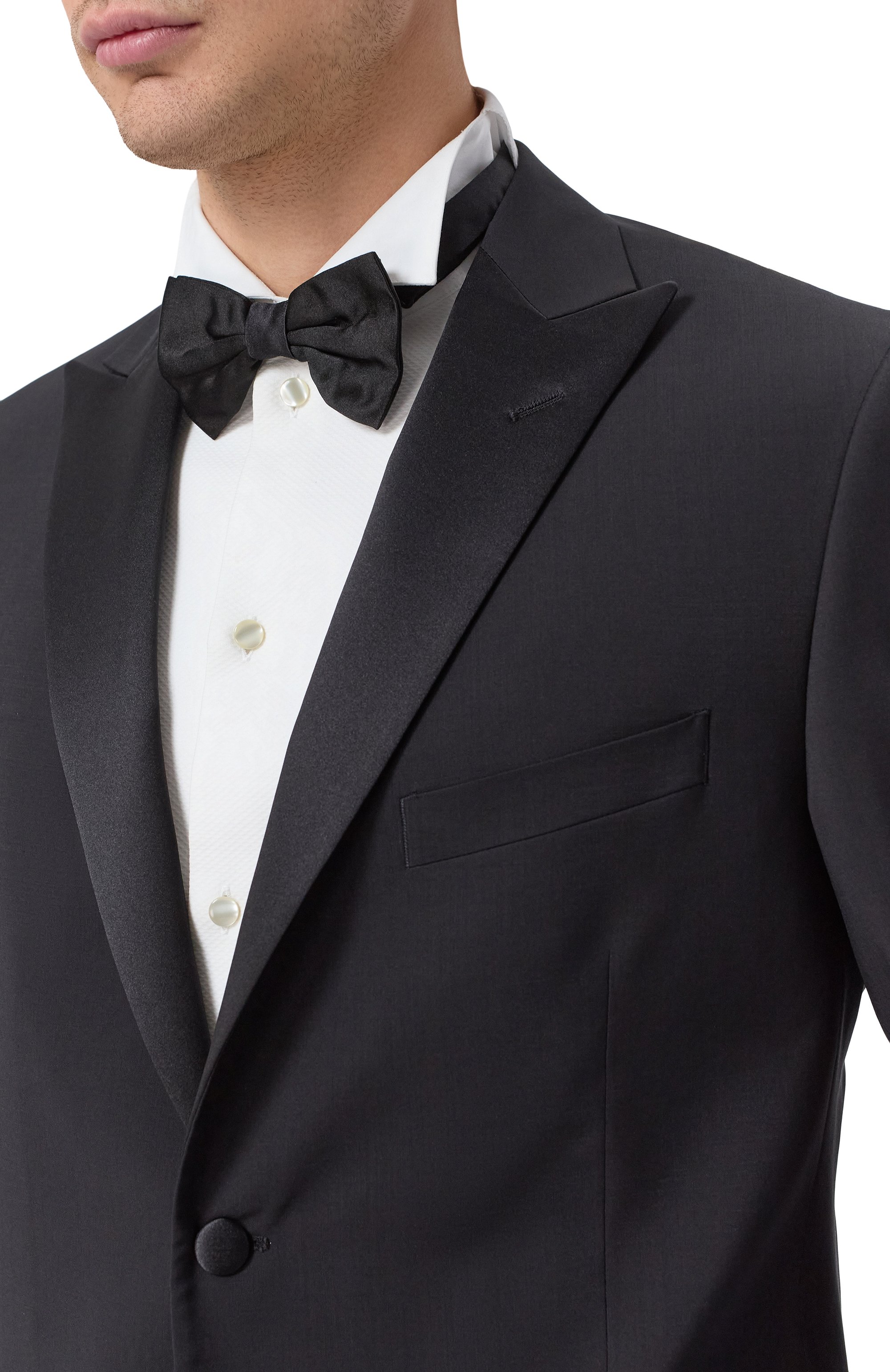 Шерстяной смокинг CORNELIANI, арт. 256T02-2594135_SET, фото 6