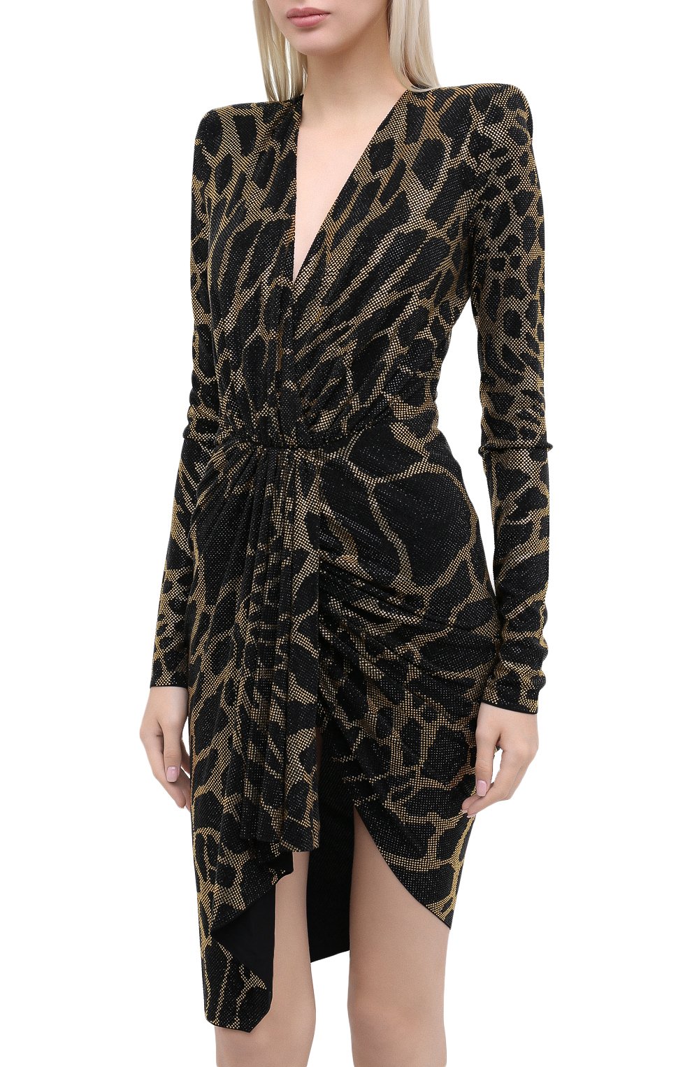Платье из вискозы ALEXANDRE VAUTHIER, арт. 204DR1382B 1029B-202, фото 3