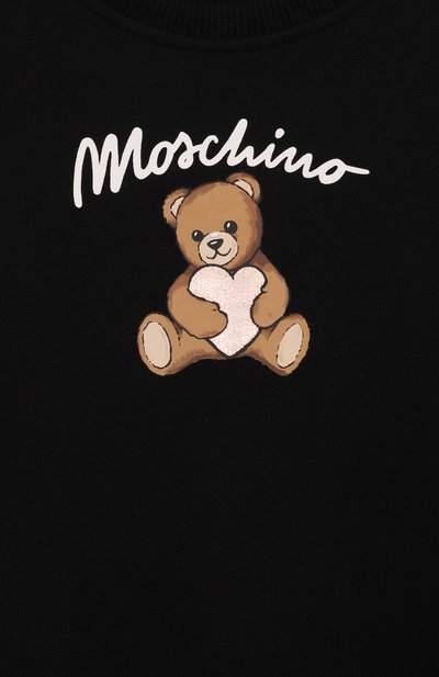 Хлопковое платье MOSCHINO, арт. HBV0FC/LCA40/4-8, фото 3