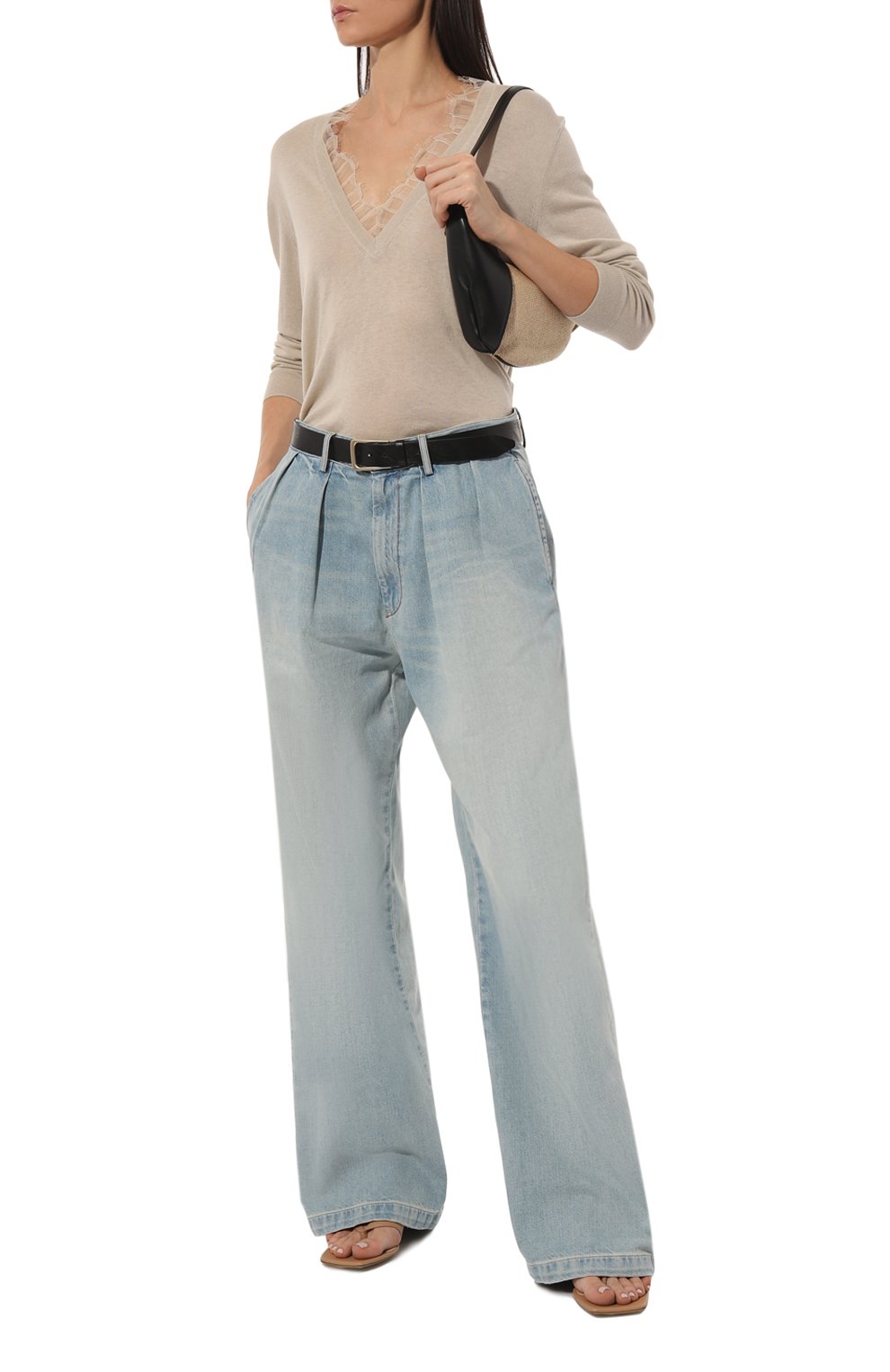 Пуловер из хлопка и шелка IRO, арт. WP12JAYDEN, фото 2