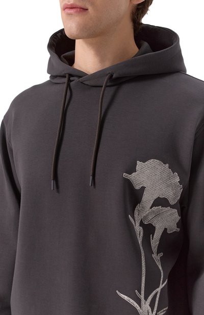 Хлопковое худи EMPORIO ARMANI, арт. EM001396/AF10013, фото 5